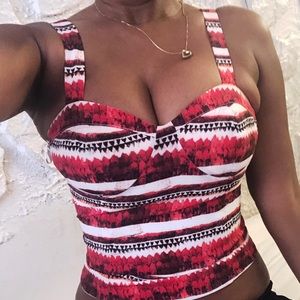 Ladakh Tribal Print Bustier